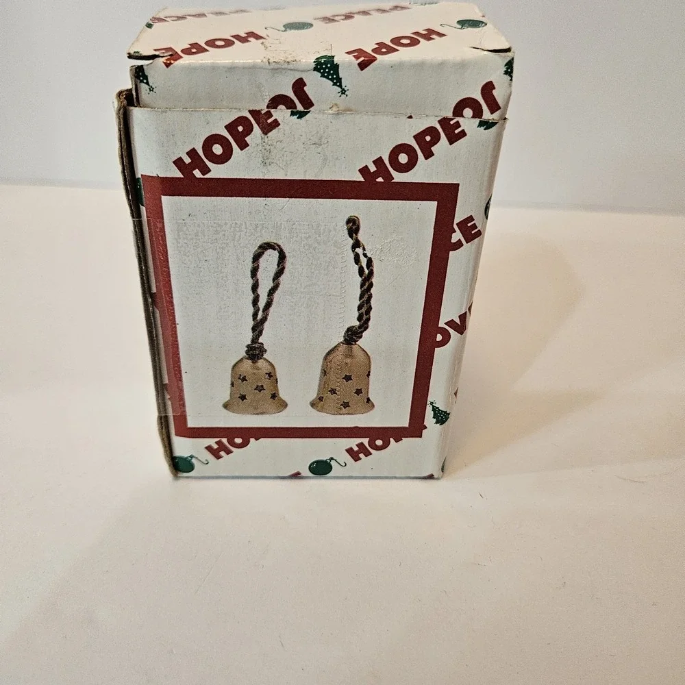 House of Lloyd Christmas Around the World Brass Bell Set Ornaments New In Box